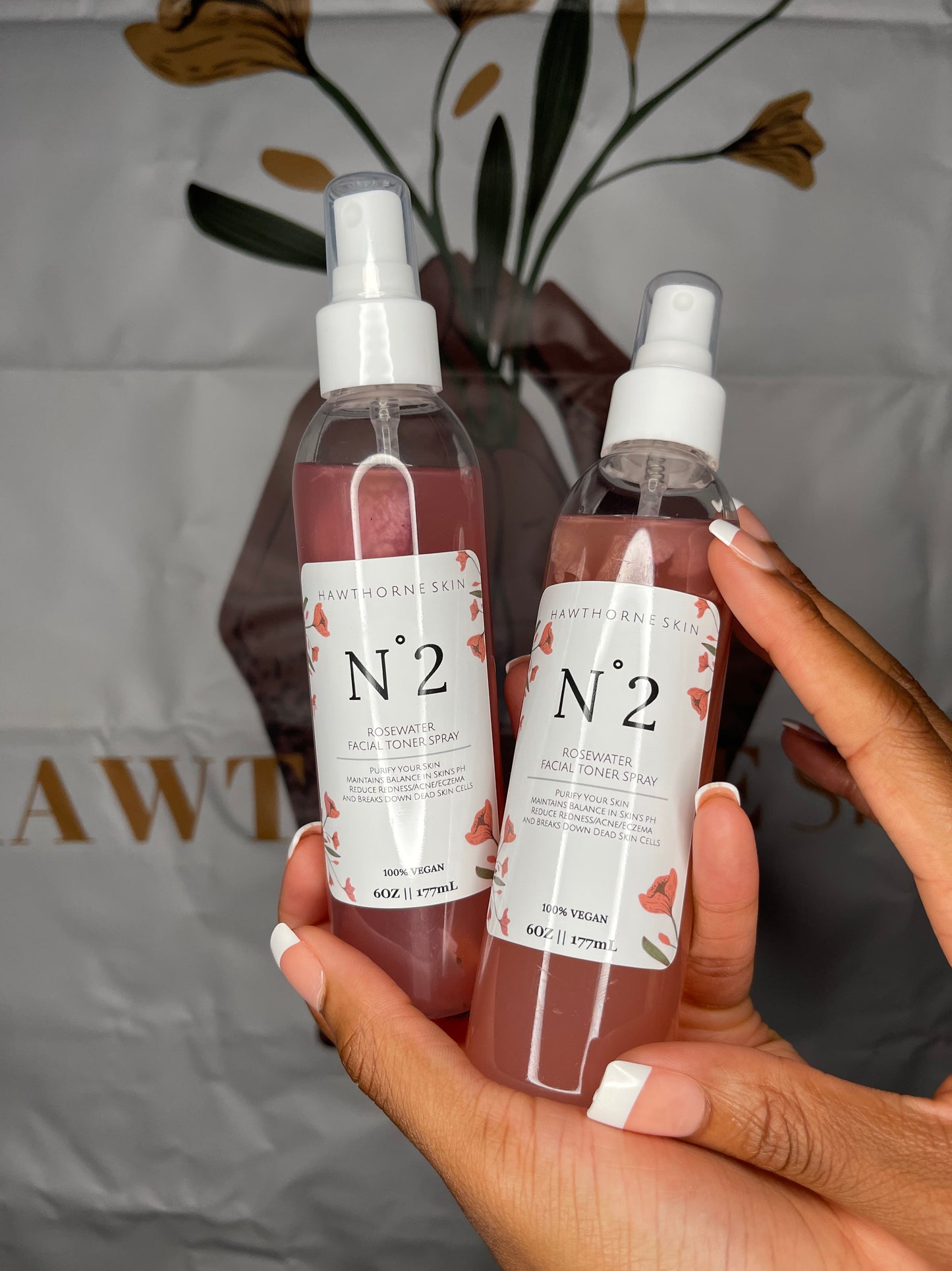 N 2 ROSEWATER Facial Toner Spray