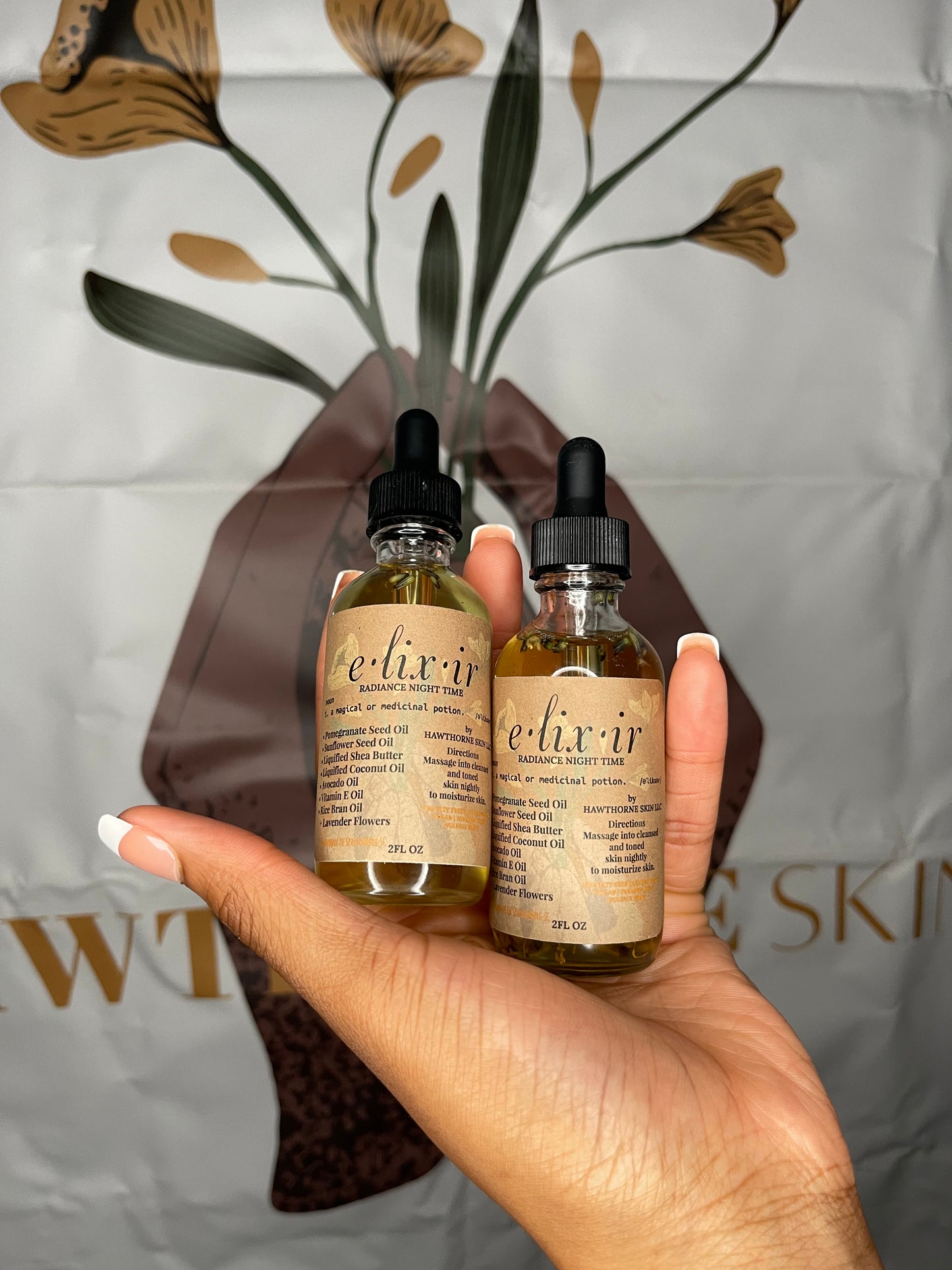 ELIXIR Radiance Night Time Face Serum