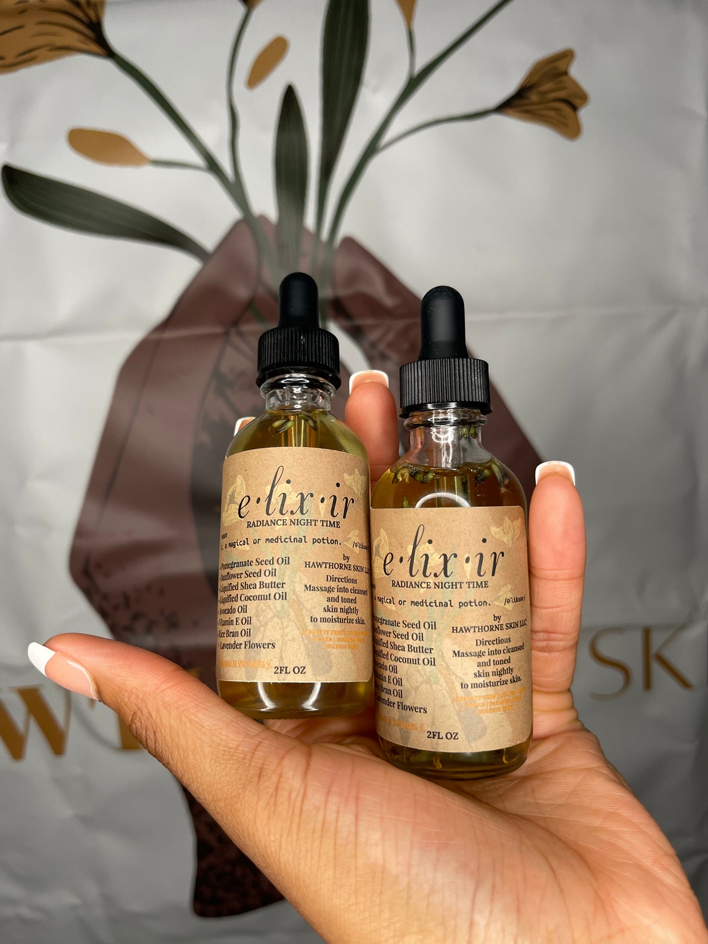 ELIXIR Radiance Night Time Face Serum